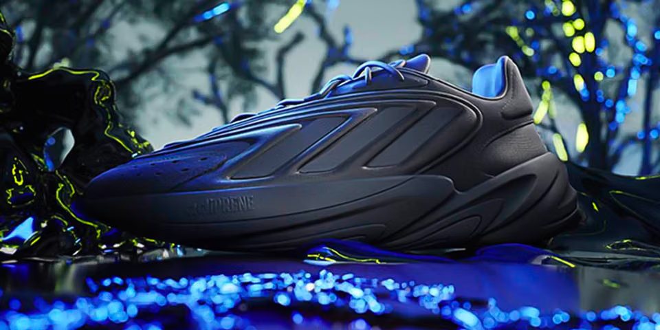 adidas Ozworld: black Ozworld among glowing trees